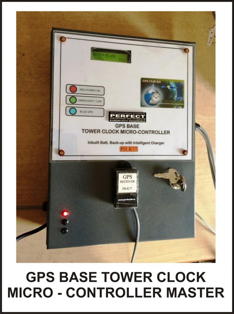GPS BASE TOWER CLOCK MICRO CONTROLLER 